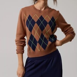 OFFLINE By Aerie Argyle Sweater